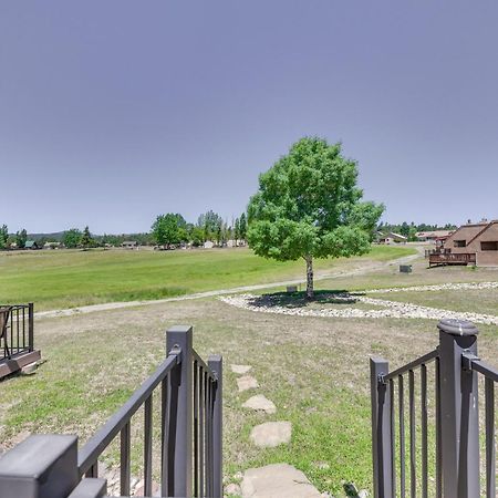 Ruidoso Golf Condo - Patio, Fire Pit And Mtn View! ภายนอก รูปภาพ