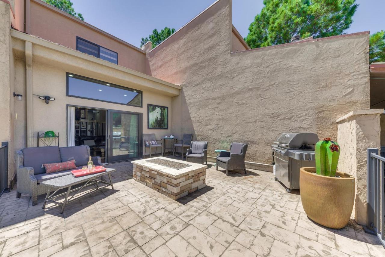 Ruidoso Golf Condo - Patio, Fire Pit And Mtn View! ภายนอก รูปภาพ