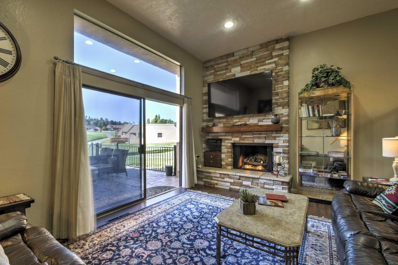 Ruidoso Golf Condo - Patio, Fire Pit And Mtn View! ภายนอก รูปภาพ